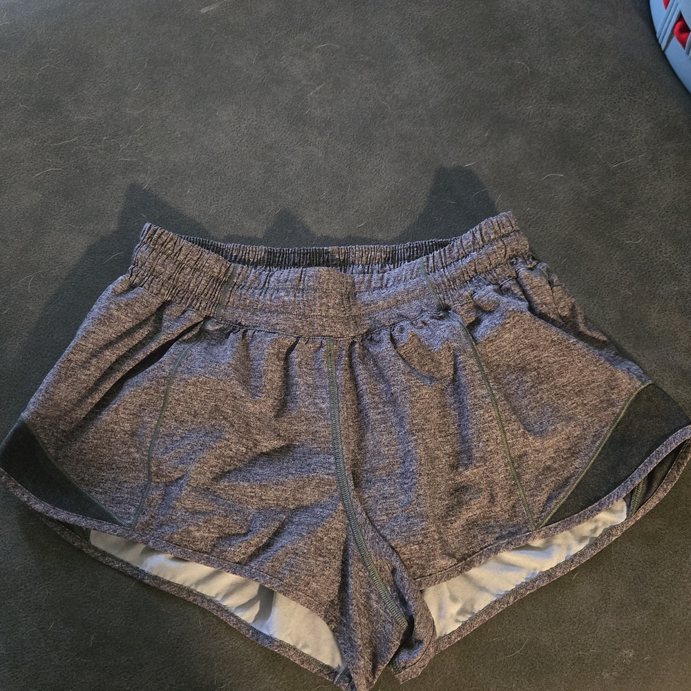 Lululemon Grey Hottie Hot Shorts